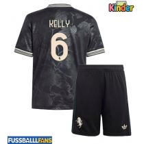 Juventus Lloyd Kelly #6 3rd trikot Kinder 2025-26 Kurzarm (+ Kurze Hosen)